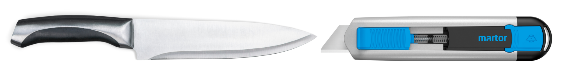 safety knife vs regular knife